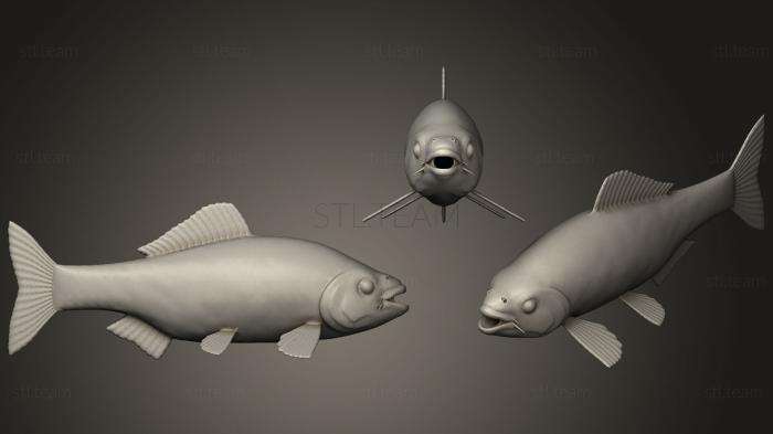 Статуэтки животных Stylized Koi fish